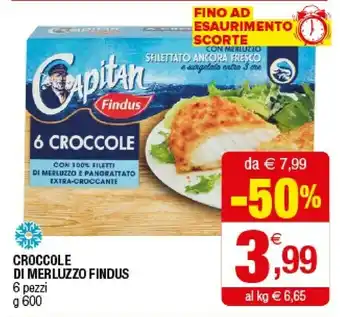Iperal Findus Croccole Di Merluzzo offerta