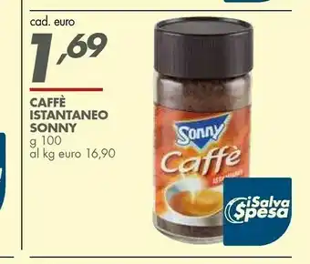 Italmark Sonny - Caffè Istantaneo 100 G(ml) offerta