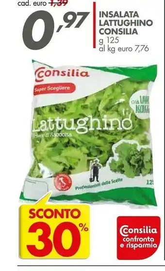 Italmark Consilia Insalata Lattughino offerta