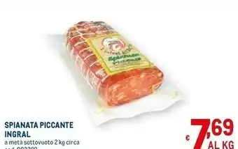 Ingral Spianata Piccante