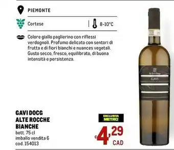 Gavi Alte Rocche Bianche