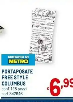 Columbus Portaposate Free Style