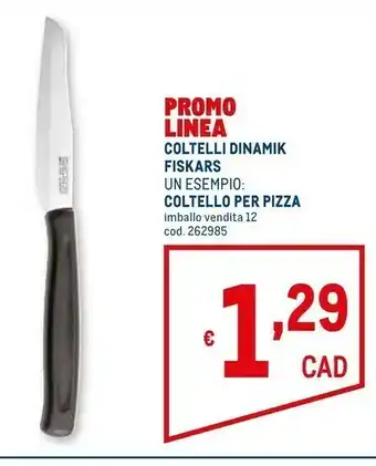 Metro Fiskars Coltelli Dinamik Per Pizza offerta