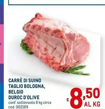 Carre Di Suino Taglio Bologna