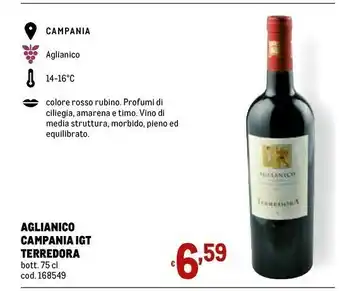 Aglianico Campania Igt Terredora