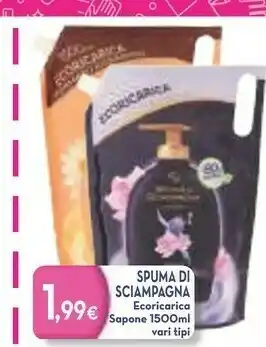 Proshop Spuma di Sciampagna Ecoricarica Sapone offerta