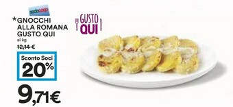 Coop Gusto Qui Gnocchi Alla Romana offerta