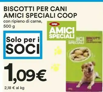 Coop Coop - Biscotti Per Cani Amici Speciali 500 G offerta