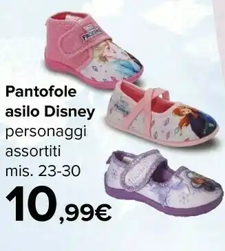 Carrefour Disney Pantofole Asilo offerta