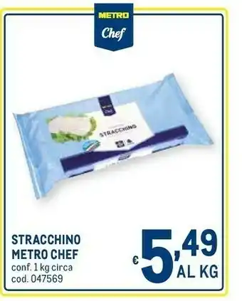 Metro Metro chef Stracchino offerta