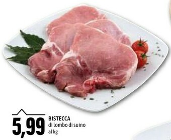 Emi Supermercati Bistecca Di Lombo Di Suino offerta