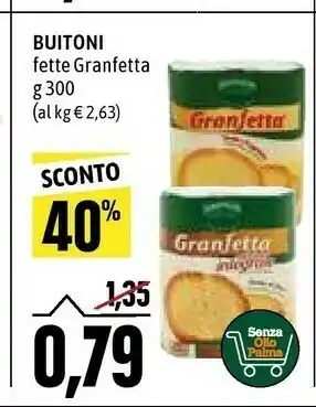 Emi Supermercati Buitoni Fette Granfetta offerta