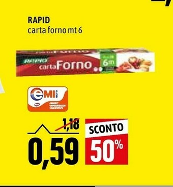 Emi Supermercati Rapid Xarta Forno offerta