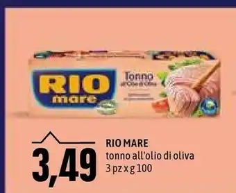 Emi Supermercati Rio Mare Tonno All'Olio Di Oliva offerta