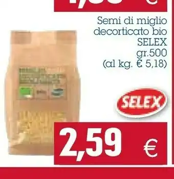 Selex Semi Di Miglio Decorticato Bio