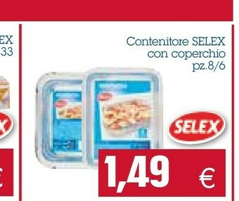 Emi Supermercati Selex Contenitore Con Coperchio offerta