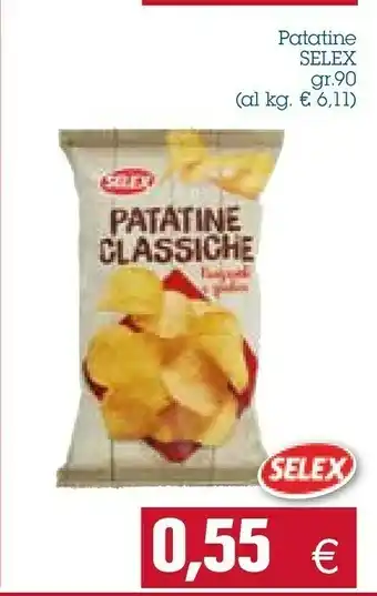 Emi Supermercati Selex Patatine Classiche offerta