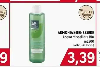 Emi Supermercati Armonia & Benessere Acqua Micellare offerta