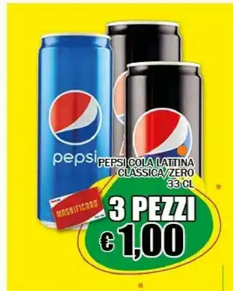 Pepsi Cola Latina Classica Zero