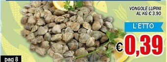 Vongole Lupini
