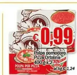 EMMEpiù Rodolfi Ortolina Polpa Fine 400 G(ml) offerta