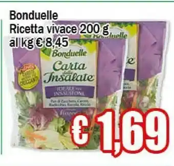Bonduelle Ricetta Vivace 200g