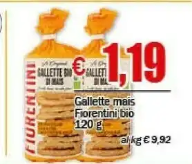 Fiorentini Bio Gallette Mais