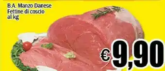 EMMEpiù Manzo Danese Fettine Di Coscio offerta