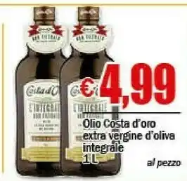 EMMEpiù Costa d'Oro - Olio Extra Vergine di Oliva 1000 g(ml) offerta