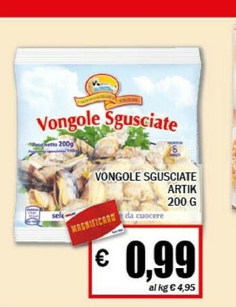 EMMEpiù Artik Vongole Sgusciate offerta