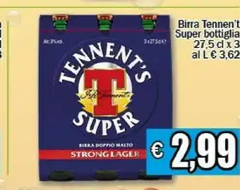 Tennent's Super Birra