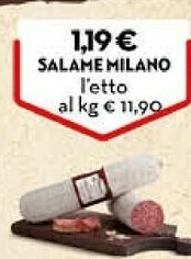 EMMEpiù Salame Milano offerta