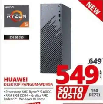 Comet Huawei Desktop Pangum-WDH9A offerta