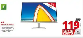 Comet HP Monitor 24F IPS offerta