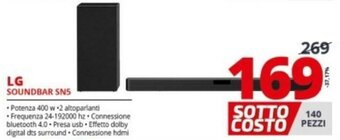 Comet LG Soundbar SN5 offerta