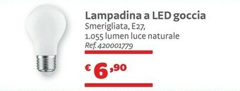 Bricocenter Lampadina A Led Goccia offerta