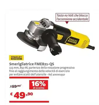 Bricocenter Stanley Smerigliatrice offerta