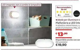 Bricocenter Plafoneria A Led offerta