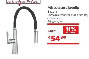 Bricocenter Miscelatore Lavello Bizen offerta