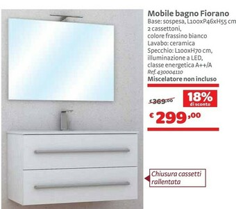Bricocenter Mobile Bagno Fiorano offerta