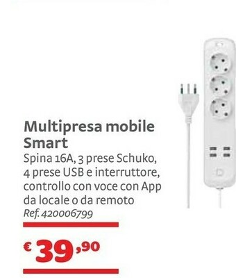 Bricocenter Multipresa Mobile Smart offerta