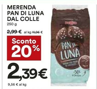 Coop Dal colle Merenda Pan Di Luna offerta