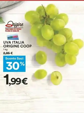 Coop Coop - Uva Italia Origine Coop offerta
