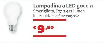 Bricocenter Lampadina A Led Goccia offerta