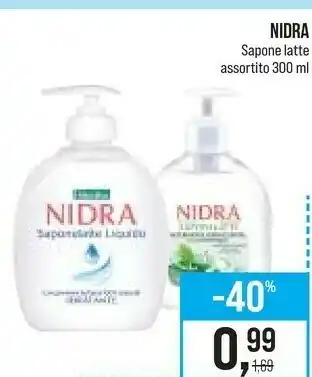 Nidra Sapone Latte 300 Ml
