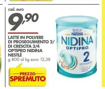 Italmark Mellin Nestle Latte In Polvere Di Crescita offerta