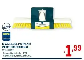 Metro Metro Professional Spazzolone Pavimenti offerta