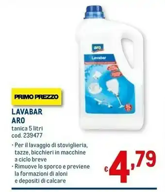 Metro Aro Lavabar 5000 Ml offerta