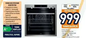 Unieuro Aeg BSB578270M offerta