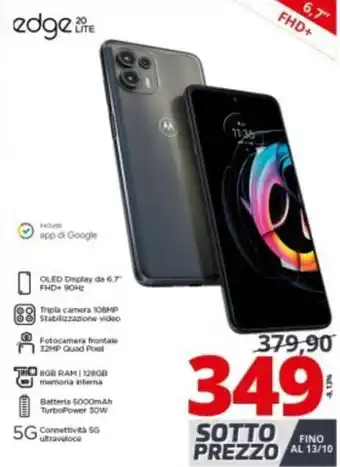 Comet Motorola edge 20 Lite 6,7" offerta